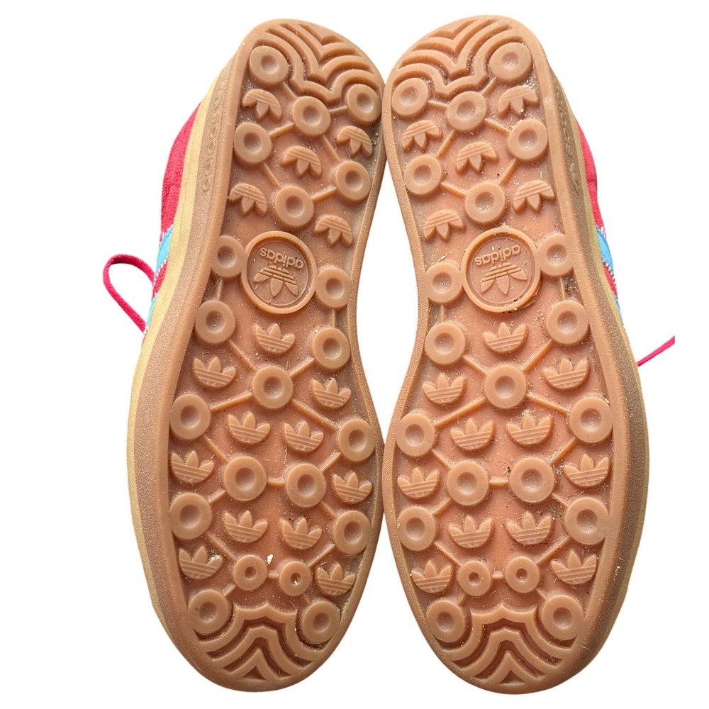 Adidas Gazelle Bold Pink Blue Platform Sneaker Retro Streetwear Gum Sole IE0421 - Picture 8 of 8